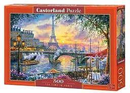 Пазл Castorland puzzle Время чаепития в Париже, 500 эл. (B-53018)