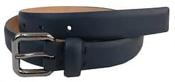 Ремінь жіночий Tod's 85-106 см 2.5 см шкіра Синій - мініатюра 3