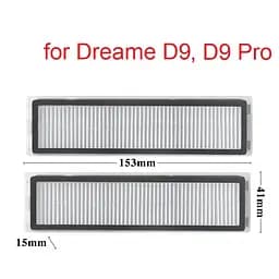 Фільтри для робота-пилососа Xiaomi Dreame D10s ( RLS3L ) D10s Pro ( RLS6A ) 2 шт. - мініатюра 3