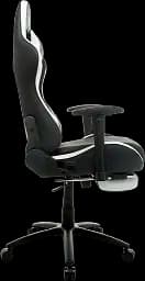 Геймерське крісло GT Racer чорне з білим (X-2534-F Black/White) - мініатюра 4