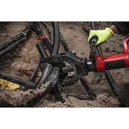 Кабелеріз гідравлічний акумуляторний MILWAUKEE, M18 HCC125-801C (зарядний пристрій M12-18 FC, 1 акумулятор М18 FВ8 8Аг, кейс) - мініатюра 3