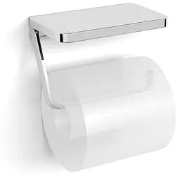 Тримач туалетного паперу Volle Teo з полицею хром 15-88-445 Хром