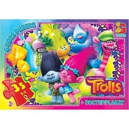 Пазлы G-Toys Тролли TR0075 (4824687636521)