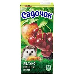 Нектар Садочок Яблучно-вишневий 950 мл (491409) - мініатюра 2