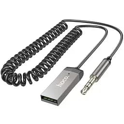 Аудио ресивер Hoco E78 Benefit Металлический серый