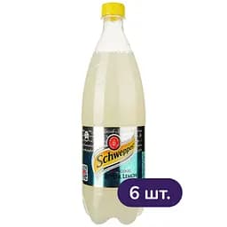 Упаковка напою Schweppes Original Bitter Lemon соковмісний 1 л x 6 шт.
