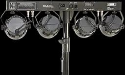 Светодиодный стенд DMX прожектор IBIZA DJLIGHT 80LED - мініатюра 3