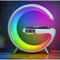 Світильник з бездротовою зарядкою для телефону 15W G11 Bluetooth RGB - мініатюра 3