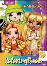 Розмальовка зі стікерами Rainbow