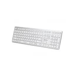 Клавіатура A4Tech FBX50C USB/Bluetooth White (FBX50C White) - мініатюра 2