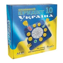 Настільна гра Martinex Справжній Ерудит 10 Україна (41501265-UK)