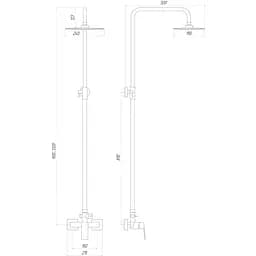 Душова система Topaz Odiss TO 18702-H52 - мініатюра 5