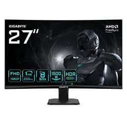 Монітор Gigabyte 27" GS27FCA Curved FHD VA 200Hz (GS27FCA EK)