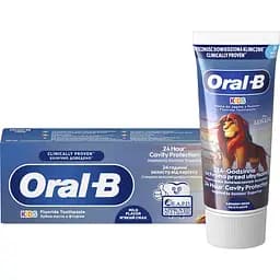 Уцінка. Зубна паста для дітей Oral-B Kids Король Лев від 6 місяців до 6 років 60 мл 