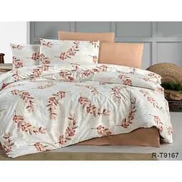 Комплект постільної білизни TAG Tekstil з компаньйоном 1.5-спальний 000210327 (R-T9167)