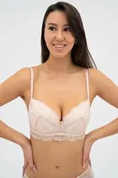 Бюстгальтер пуш-ап +1 зі з'ємними вкладишами MARIA 005 558 03 Effetto Lingerie півонія 80B