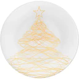 Тарілка Viva NY Tree Gold 25 см (S3010-2)