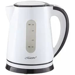Електрочайник дисковий пластиковий Maestro 058 Білий