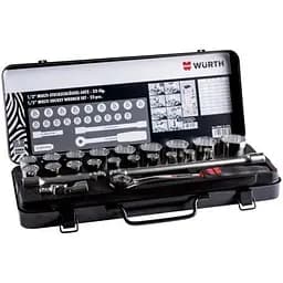 Набір головок торцевих Wurth Multi 1/2" 23 шт. Zebra (096513 023) - мініатюра 2