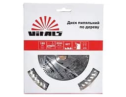 Диск пиляльний Vitals по дереву 180x22.2/20 мм ATB 60 (00000001681337) - мініатюра 2