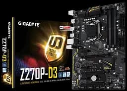 Материнская плата Gigabyte GA-Z270P-D3 LGA 1151v1 (GA-Z270P-D3) Б/У