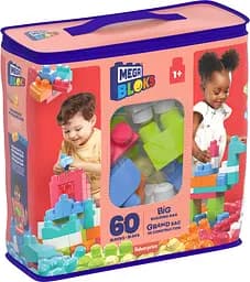 Конструктор Mega Bloks, рожевий, 60 деталей (DCH54)