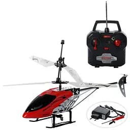 Гелікоптер на радіокеруванні, акумулятор, 43 см, світло, гіроскоп, 67x22.5x10.5 см, BR6608 (В асортименті)