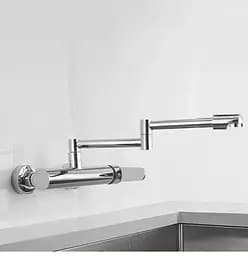 Смеситель для кухни настенный Aligator хром 77С