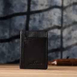 Чоловічий гаманець для карток з натуральної шкіри ST Leather 8х11х0.5 см acs0029622 - мініатюра 8
