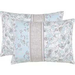 Наволочка Home Line Затишок, бязь, бежево-ментолова, 50х70 см, 2 шт. (173302)