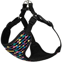 Шлея для собак Bronzedog Sport Пузыри XS 14х12х2 см