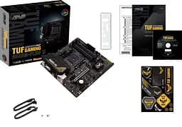 Материнcька плата TUF GAMING A520M-PLUS II sAM4 A520 4xDDR4 HDMI DP D-Sub mATX Asus teh0019067 - мініатюра 3
