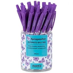 Набір ручок Axent Spring Emotion кулькові автоматичні 24 шт. сині (AB1090-39-A) - мініатюра 3