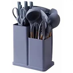 Набір кухонного приладдя Zepline ZP0102 силіконовий 19 предметів Сірий