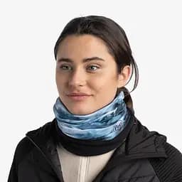 Шарф-труба Buff Polar, Solina Blue Чорний-Блакитний - мініатюра 2