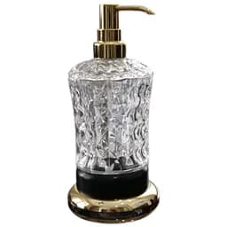 Дозатор для рідкого мила Kugu Versace Freestand 230G&B, Чорний