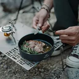 Набір посуду для кемпінгу 2 од. Naturehike CNK2300CJ0002, 1,2 л, алюміній - мініатюра 7