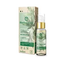 Конопляна олія-сироватка для обличчя, шиї та декольте Farmona Herbal Care 50 мл - мініатюра 2