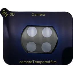 Захисне скло на камеру DK 3D Color Glass для Xiaomi Redmi Note 9T 012766 black