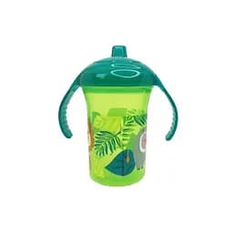 Пляшечка пластикова з ручками "Мавпа" MGZ-0323(Green) 250 мл - мініатюра 2