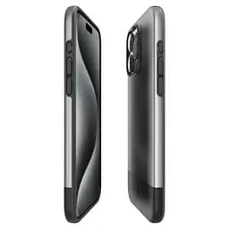 Чохол Spigen Style Armor (MagFit) Classic Silver для iPhone 15 Pro Max (ACS06613) - мініатюра 4
