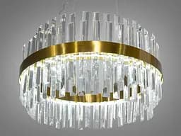 Люстра стельова LED Diasha 840/500BR 110W, 6050 лм, кришталь, для спальні та вітальні - мініатюра 2