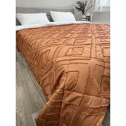 Покривало Ecotton полістан Jacuard Orange 200х220 см (25215) - мініатюра 2
