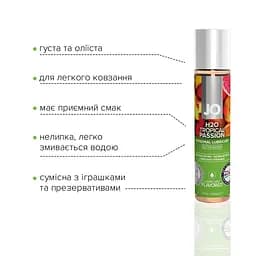 Лубрикант на водній основі System JO H2O, 30 мл, Тропічна пристрасть - мініатюра 3
