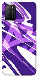 Чехол itsPrint Purple Abstract для Xiaomi Poco M3