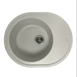 Кухонна мийка Adamant VAST Old-Stone 610x495x200 мм, з крилом 61 см