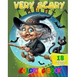 Раскраска для детей Jumbi Very Scary А05122404 формат А4