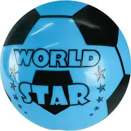 Мячик детский футбольный маленький Bambi 16 см синий (RB1307(Blue))