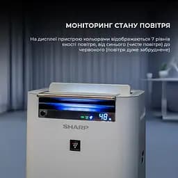 Очищувач повітря з функцією зволоження Sharp KC-G60EUW - мініатюра 14