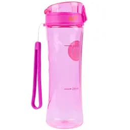 Пляшка для води Yes рожева 680 мл рожева